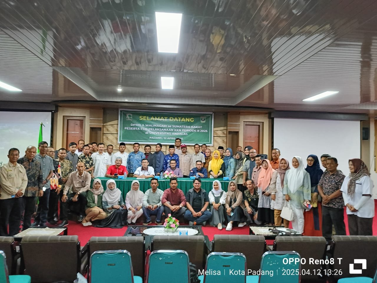 Menghadiri acara FGD KKN periode II universitas Unad 2025 